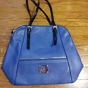 "G" by Guess, medium size blue fashion bag